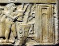 Wall plaque showing libation scene from Ur, Iraq, 2500 BCE. British Museum (libation detail).jpeg