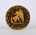 Ascoli Satriano Painter - Red-Figure Plate with Eros - Walters 482765.jpeg