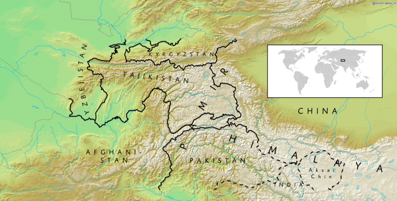 ファイル:Location map Pamir mhn.png